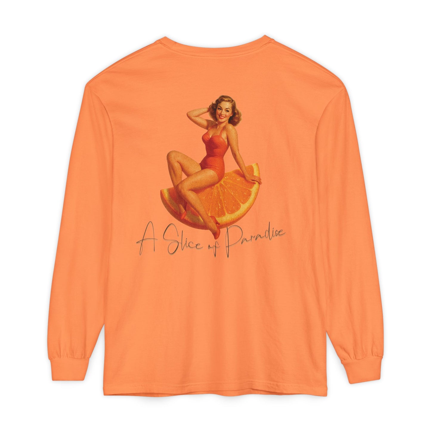 A Slice of Paradise Long Sleeve Tee🌞🍊