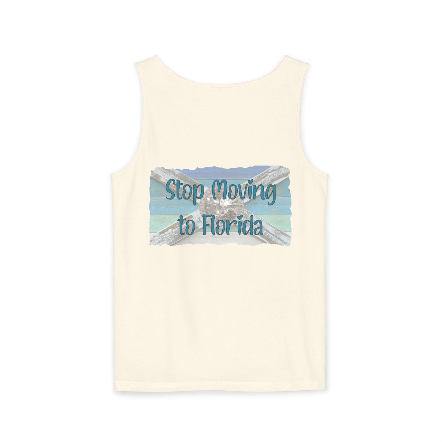 Stop Moving to Florida Relaxed-Fit Tank - The FloBro Show
