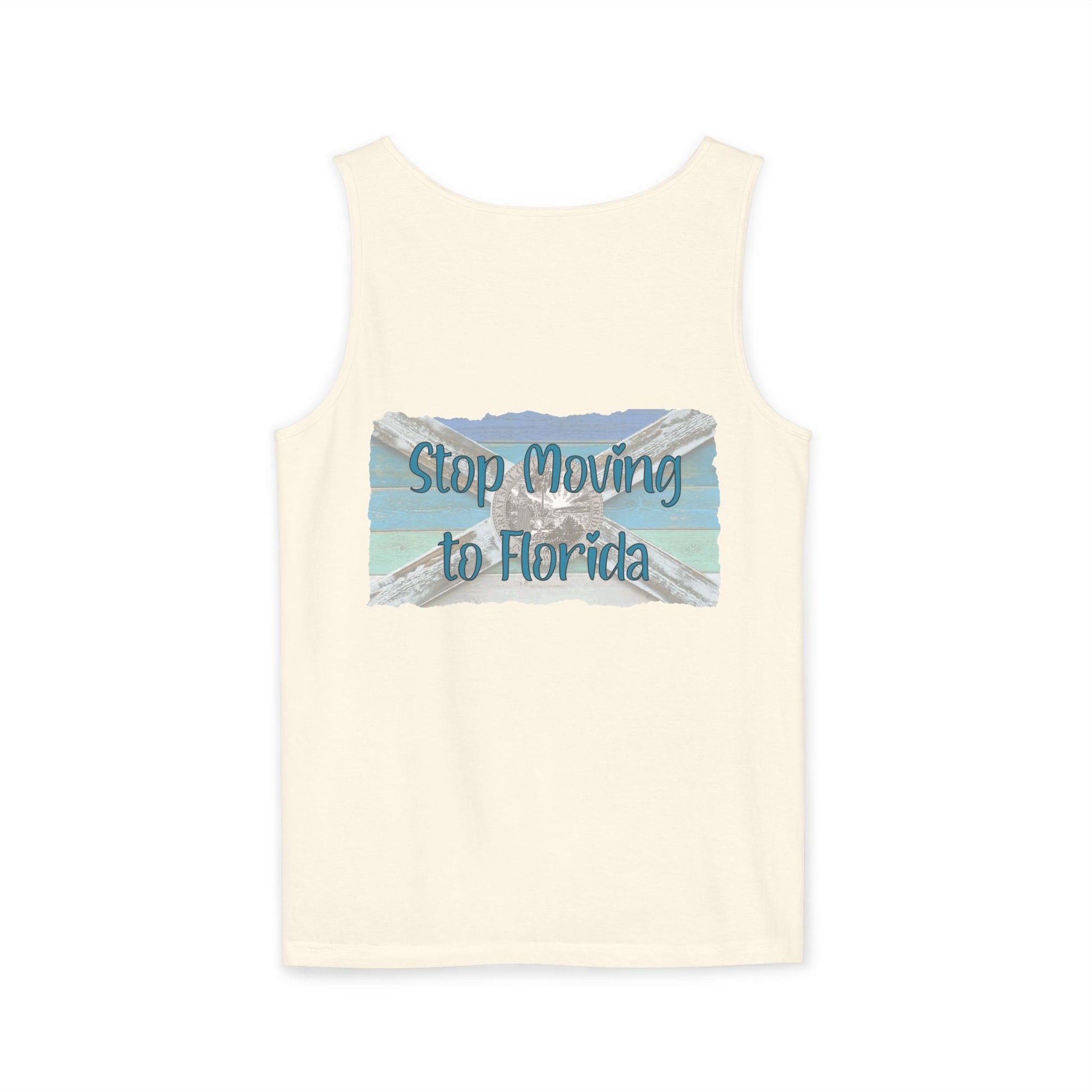Stop Moving to Florida Relaxed-Fit Tank - The FloBro Show