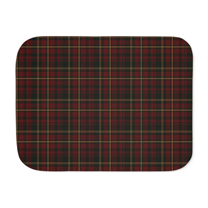 Holiday Heirloom Tartan Sherpa Throw Blanket