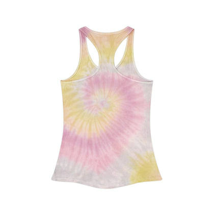 Stop Moving to Florida...But Make It Aesthetic Tie-Dye Racerback Tank