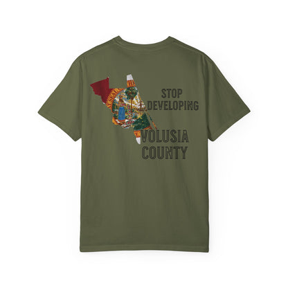 Stop Developing Volusia County Tee