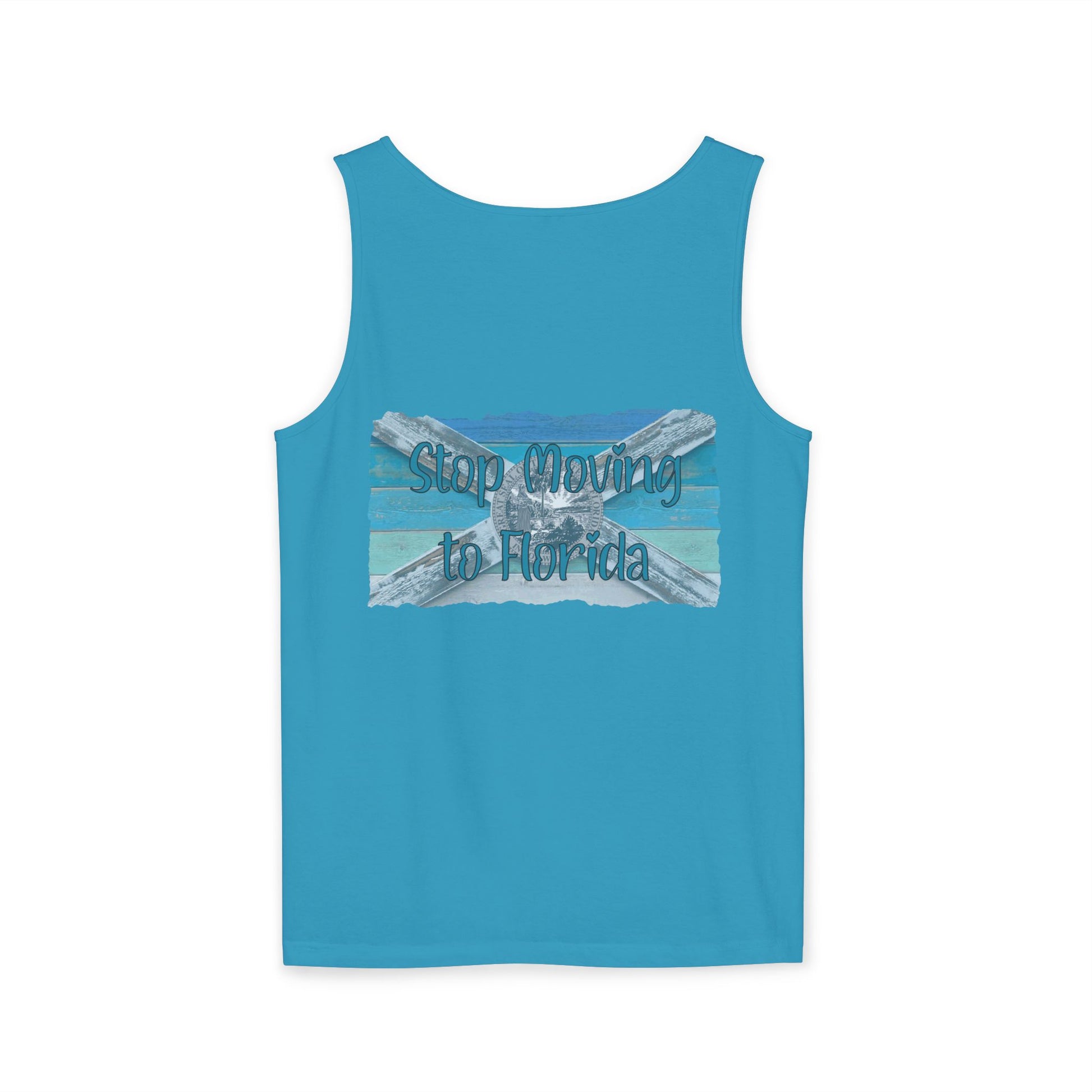 Stop Moving to Florida Relaxed-Fit Tank - The FloBro Show