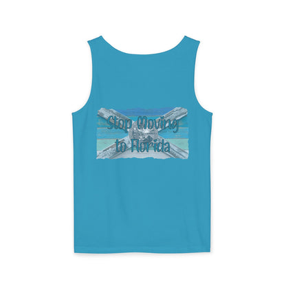Stop Moving to Florida Relaxed-Fit Tank - The FloBro Show