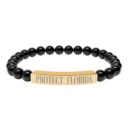 Protect Florida Natural Stone Bracelet🛡️