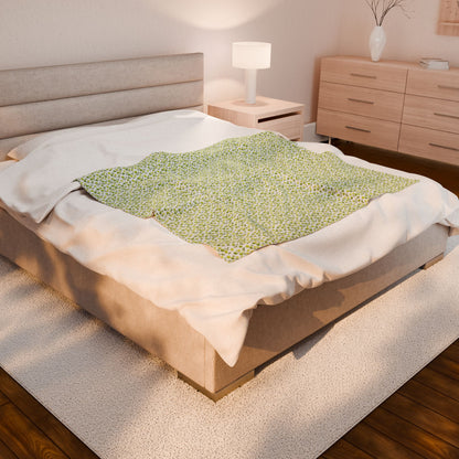 Lime d’Été Plush Blanket