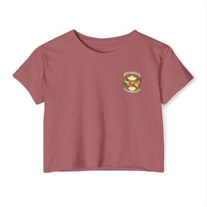 🛡️ Florida Crusader Crop Tee