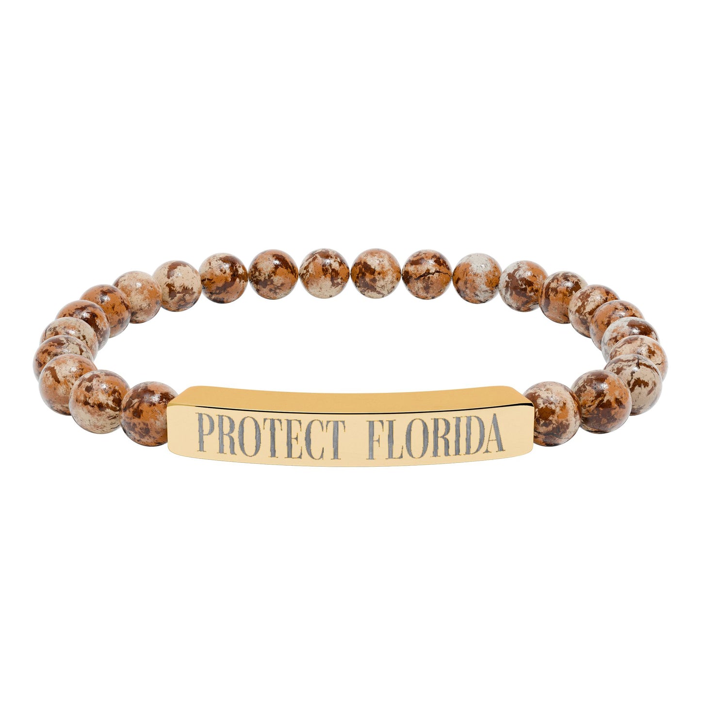 Protect Florida Natural Stone Bracelet🛡️