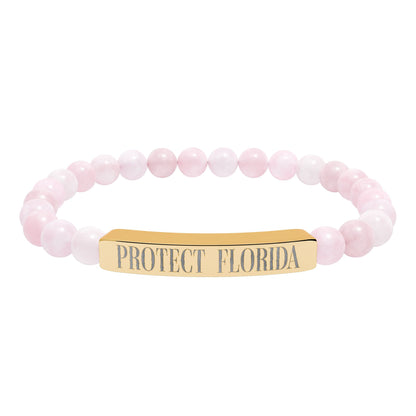 Protect Florida Natural Stone Bracelet🛡️
