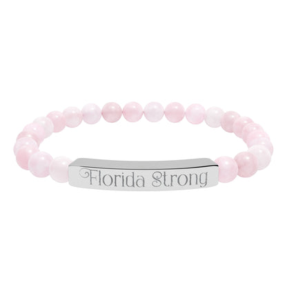 Florida Strong Natural Stone Bracelet