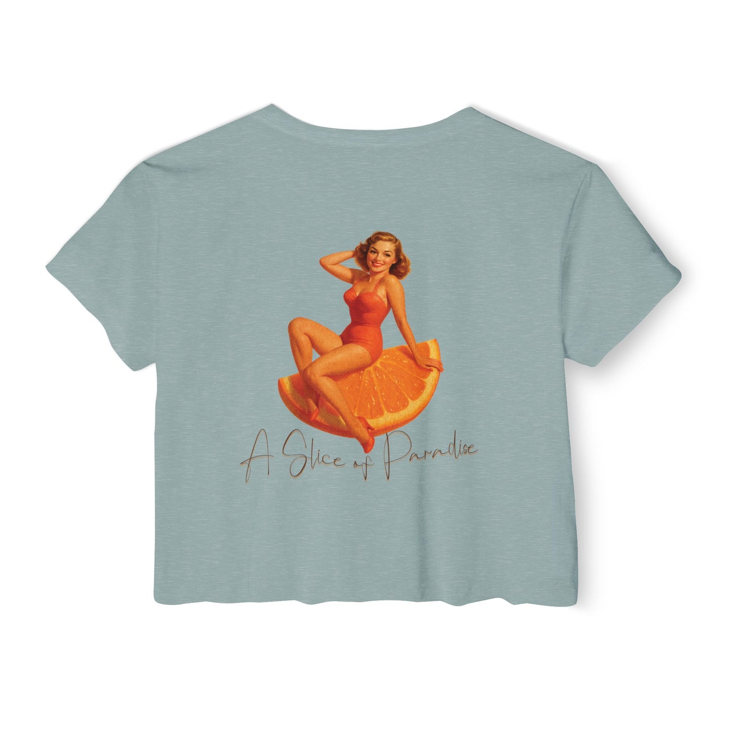 A Slice of Paradise Crop🌞🍊