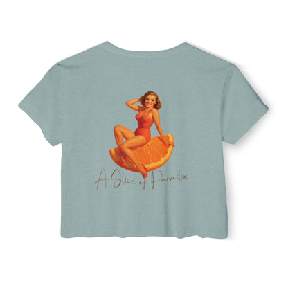 A Slice of Paradise Crop🌞🍊