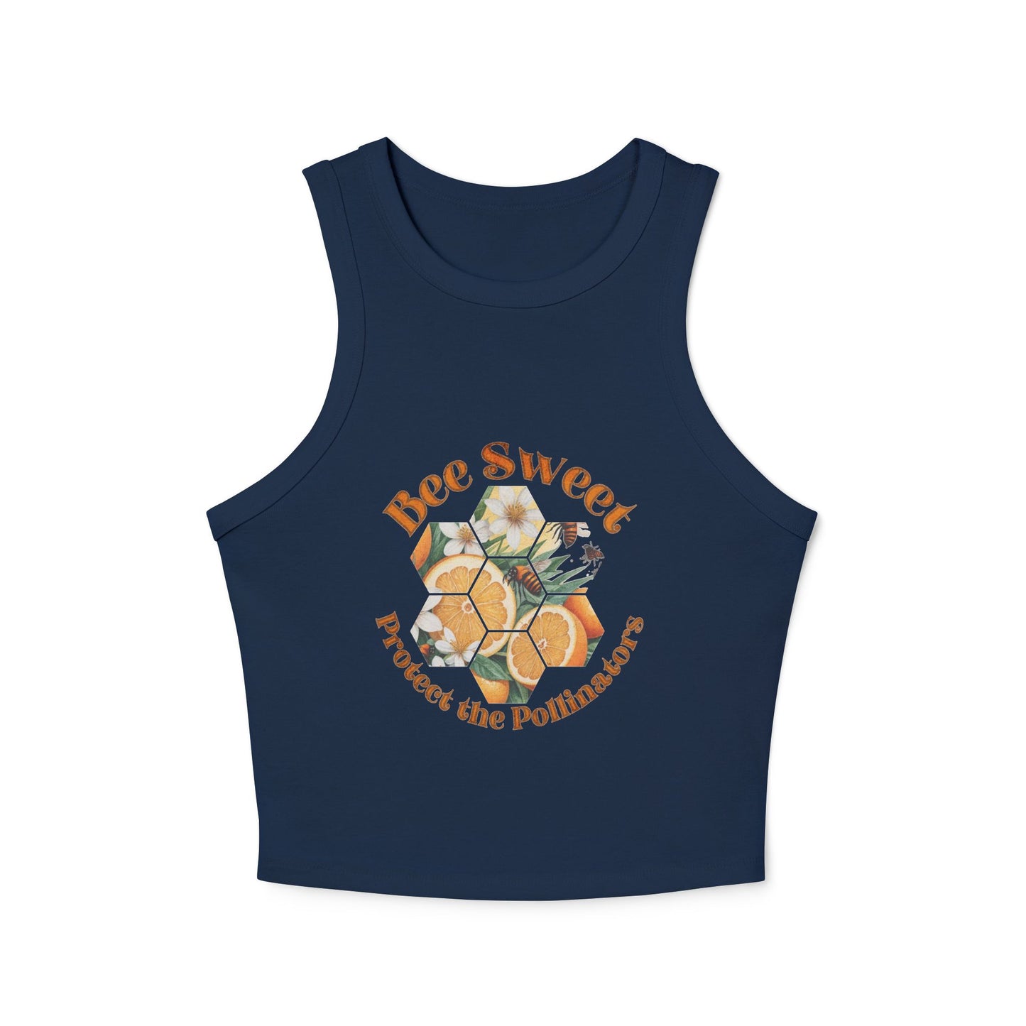 Bee Sweet Fitted Crop Tank🐝 🌼