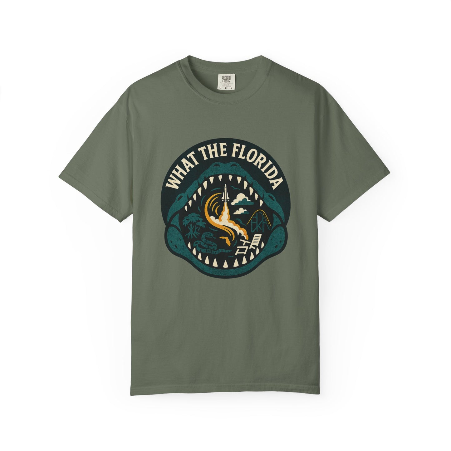 What The Florida Chomp Tee 🐊🚀