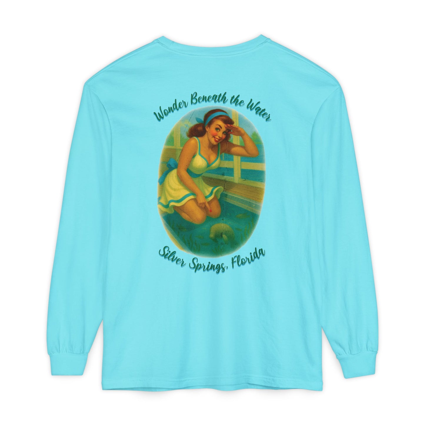 Wonder Beneath the Water Long Sleeve Tee🐊✨