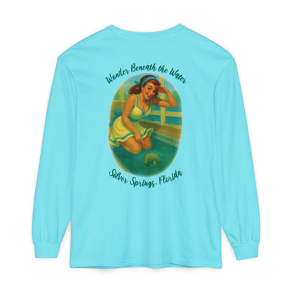 Wonder Beneath the Water Long Sleeve Tee🐊✨