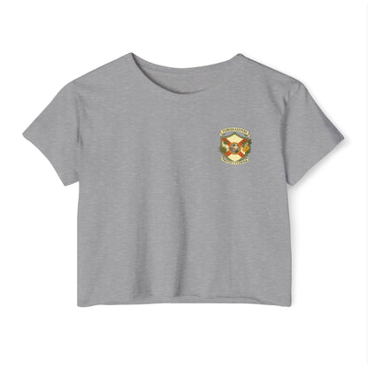 🛡️ Florida Crusader Crop Tee