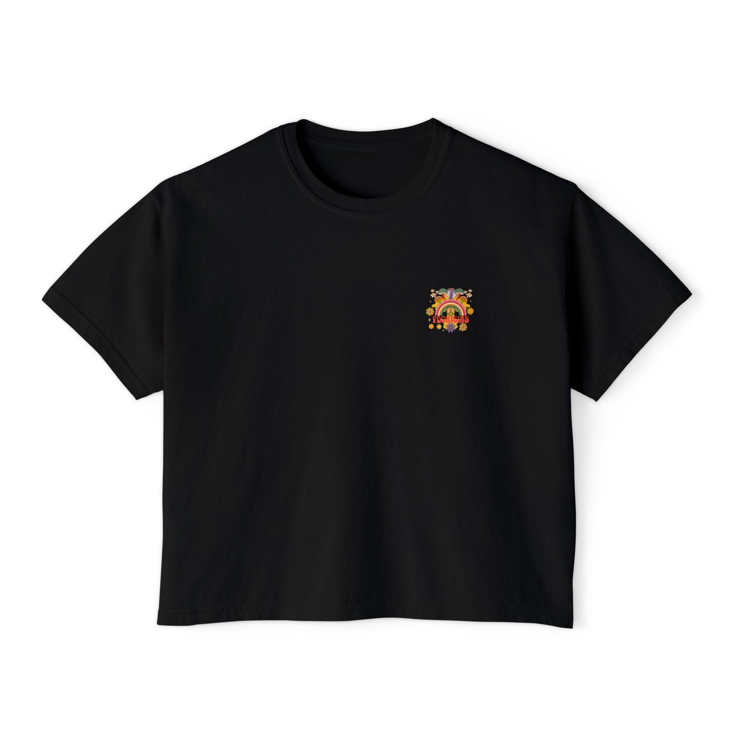 Hello Sunshine Cropped Boxy Tee