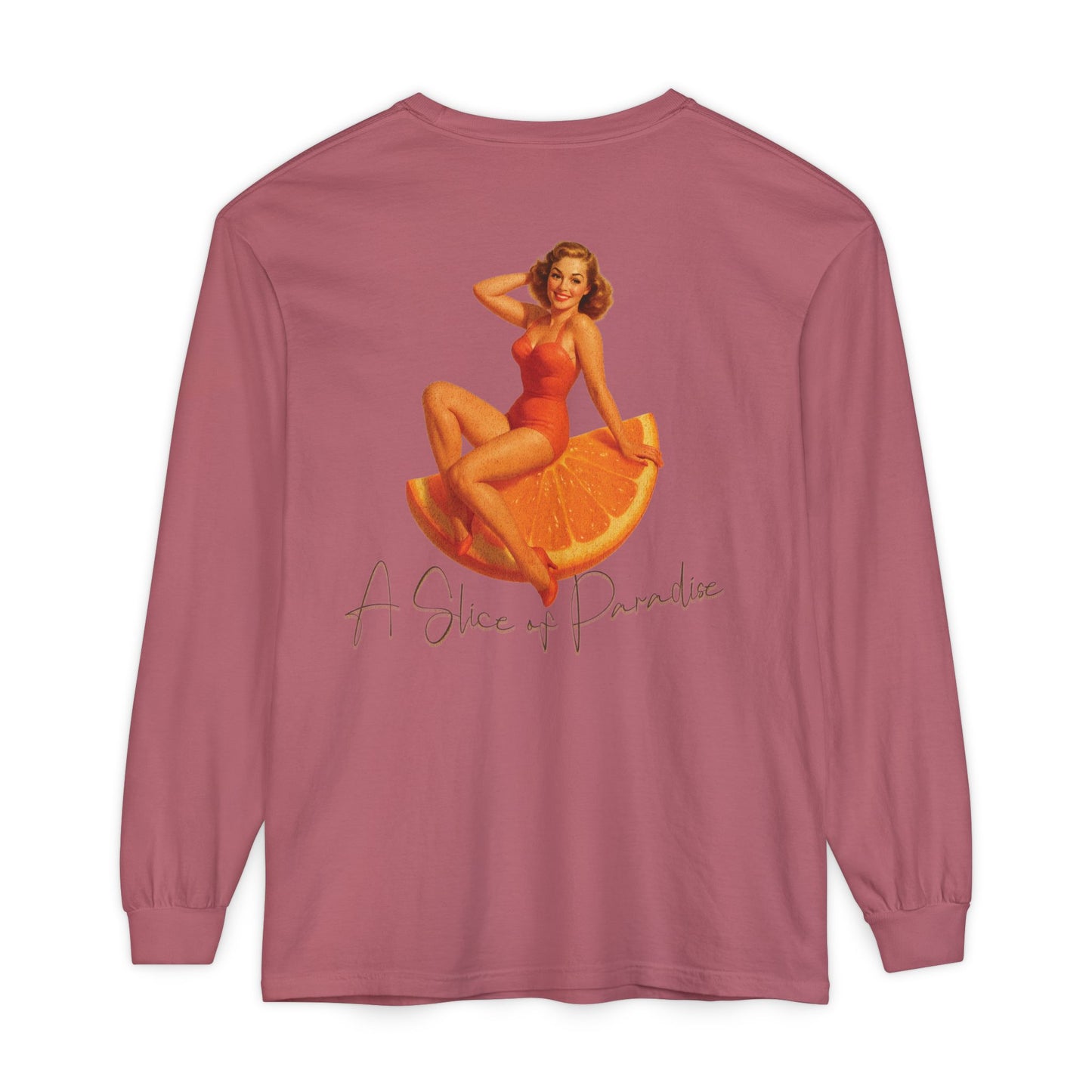 A Slice of Paradise Long Sleeve Tee🌞🍊