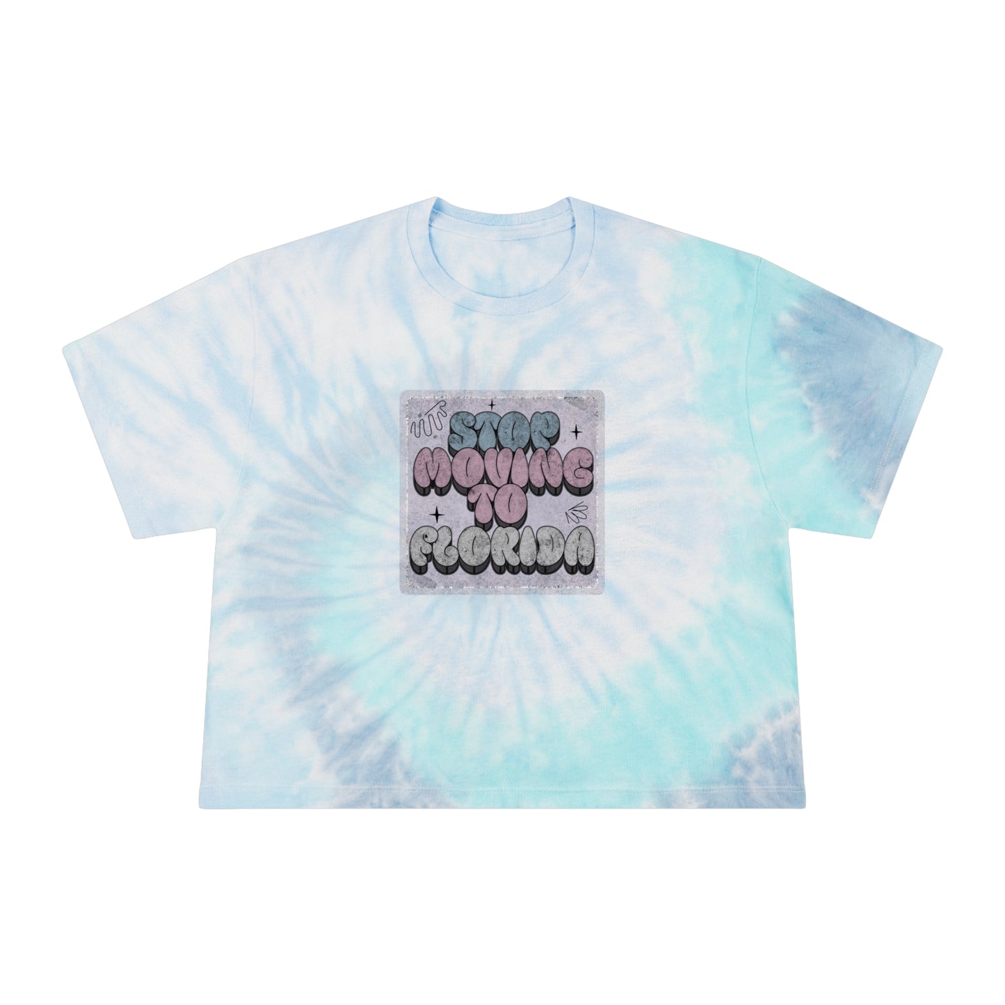Stop Moving to Florida...But Make It Aesthetic Tie-Dye Crop