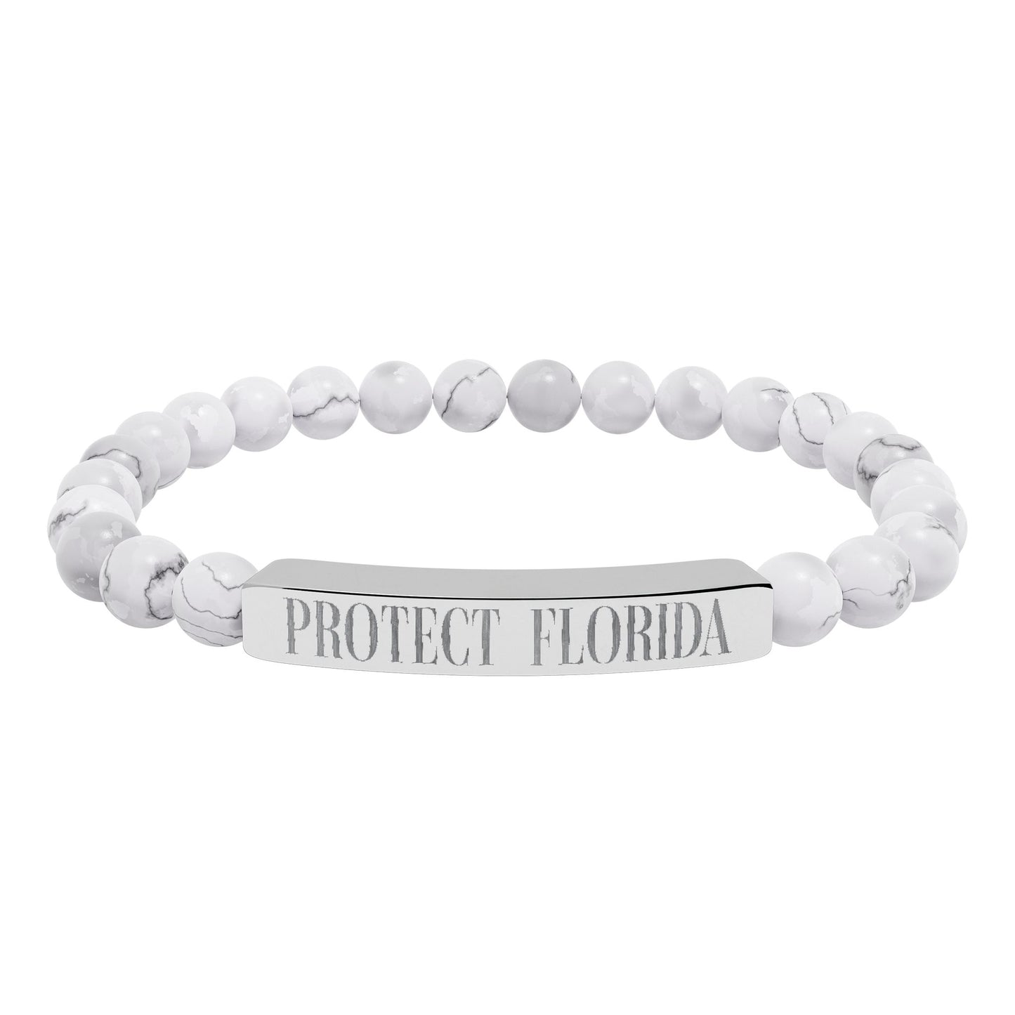 Protect Florida Natural Stone Bracelet🛡️