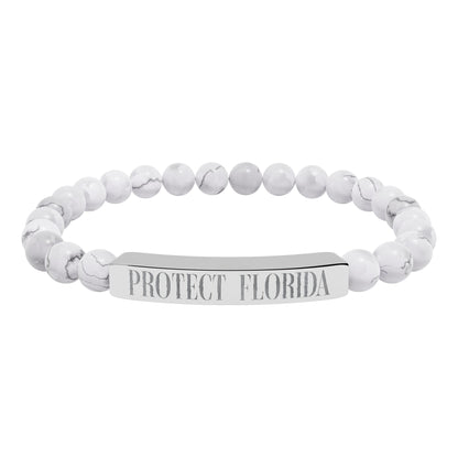 Protect Florida Natural Stone Bracelet🛡️