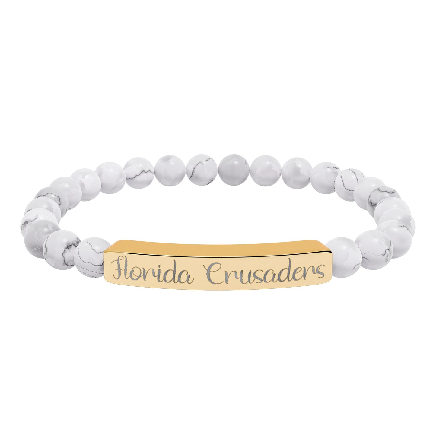 Florida Crusaders Natural Stone Bracelet 💎