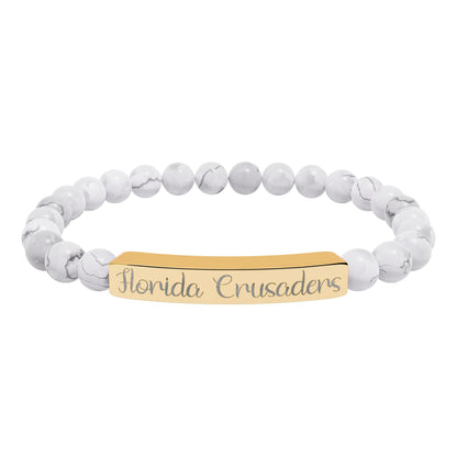 Florida Crusaders Natural Stone Bracelet 💎
