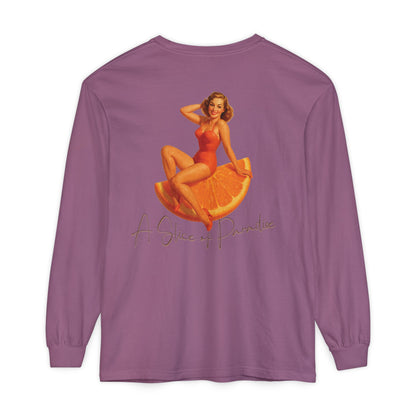 A Slice of Paradise Long Sleeve Tee🌞🍊