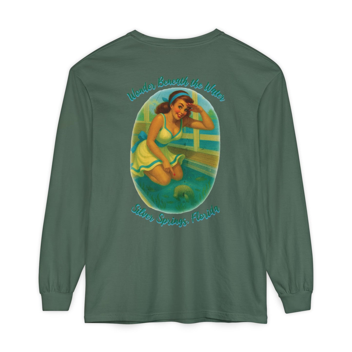 Wonder Beneath the Water Long Sleeve Tee🐊✨