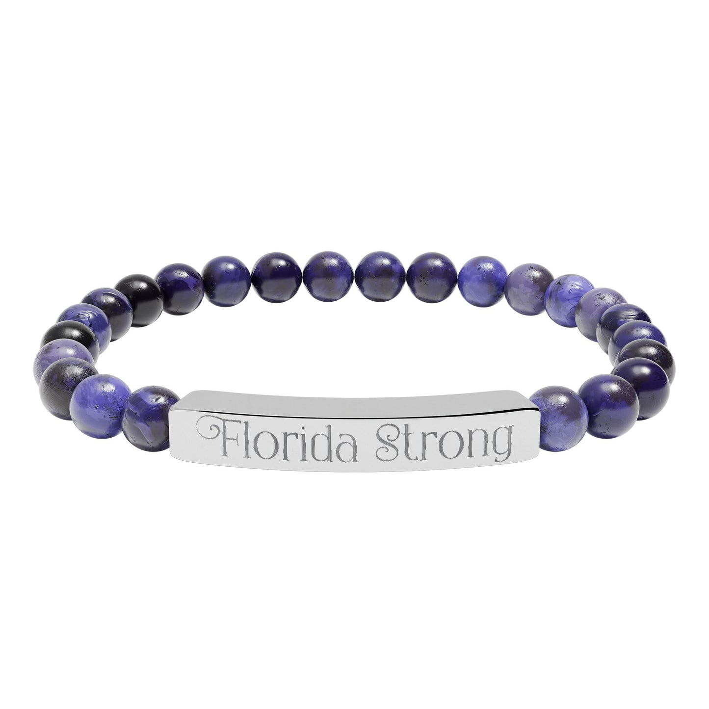 Florida Strong Natural Stone Bracelet
