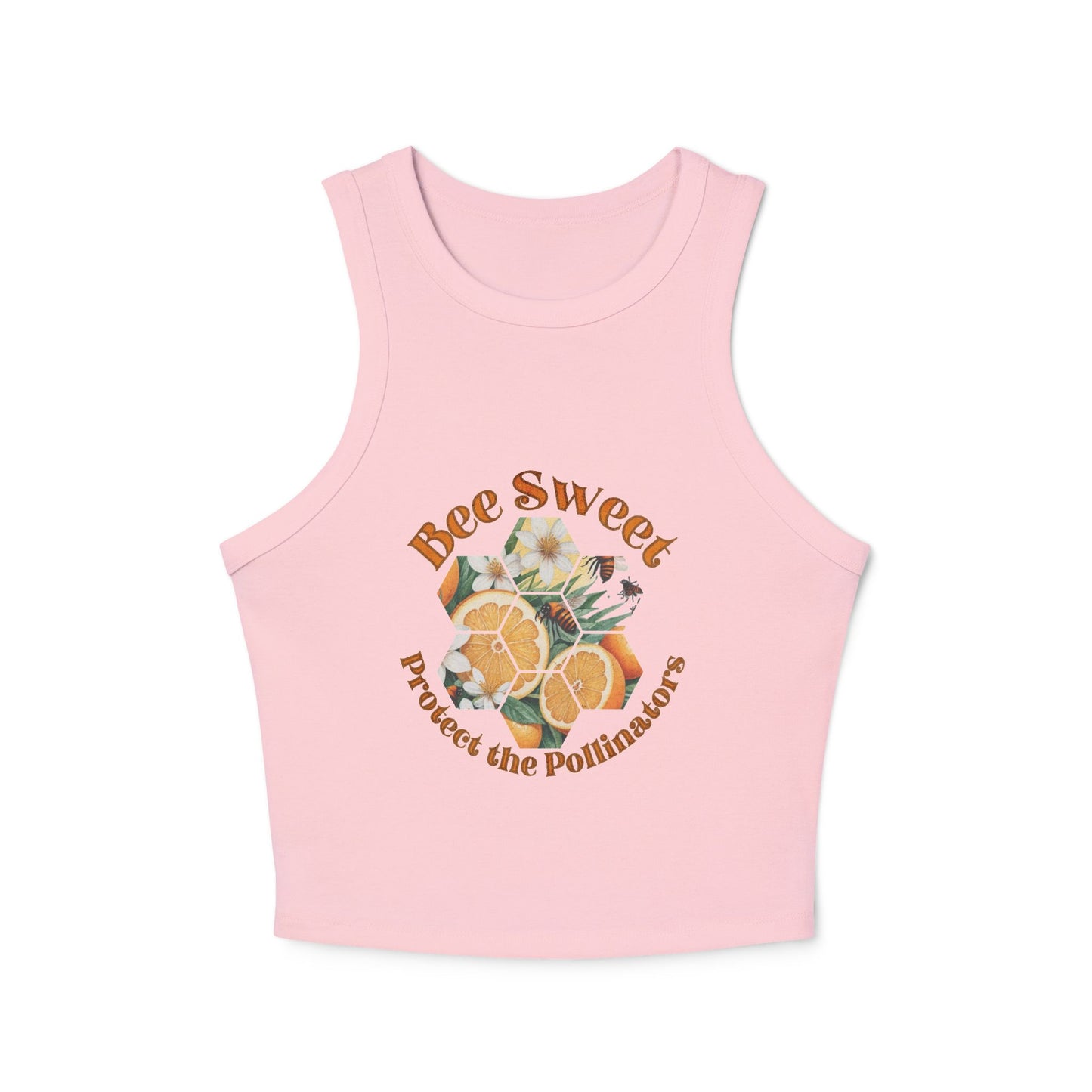 Bee Sweet Fitted Crop Tank🐝 🌼