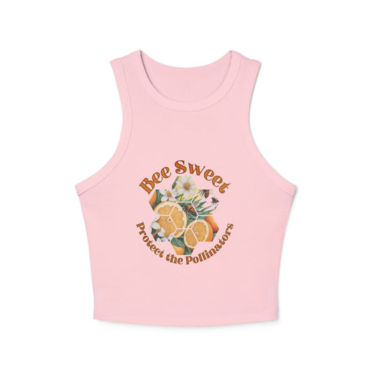 Bee Sweet Fitted Crop Tank🐝 🌼