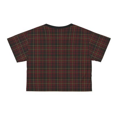 Holiday Heirloom Tartan Cropped Lounge Tee