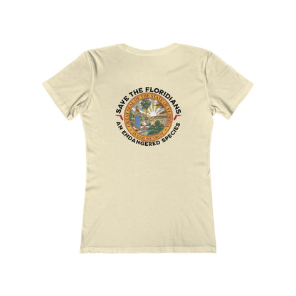 Save the Floridians Feminine-Fit Tee