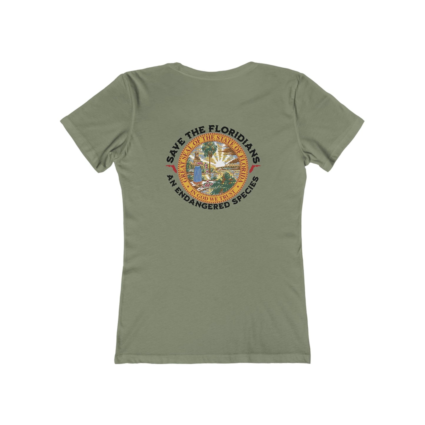 Save the Floridians Feminine-Fit Tee
