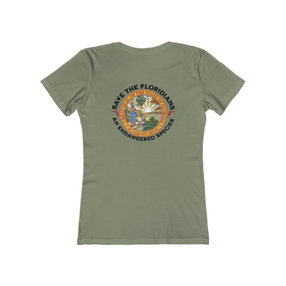 Save the Floridians Feminine-Fit Tee