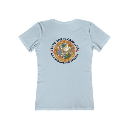 Save the Floridians Feminine-Fit Tee