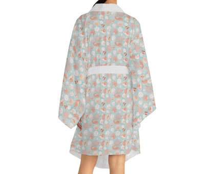 Seafoam Serenade Kimono Robe