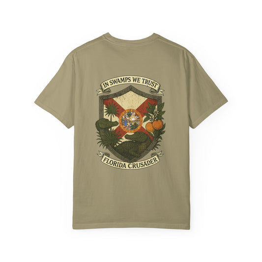 🛡️ Florida Crusader Tee - Florida Keepers x FloBro Limited Design