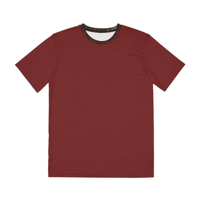 Men's Winter Cranberry Short Sleeve Lounge Shirt