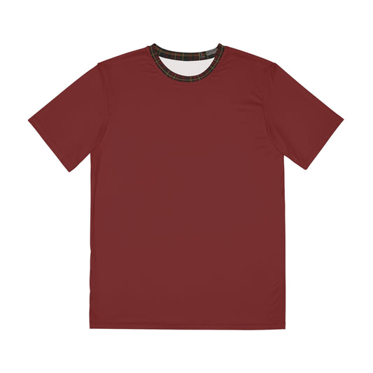 Men's Winter Cranberry Short Sleeve Lounge Shirt