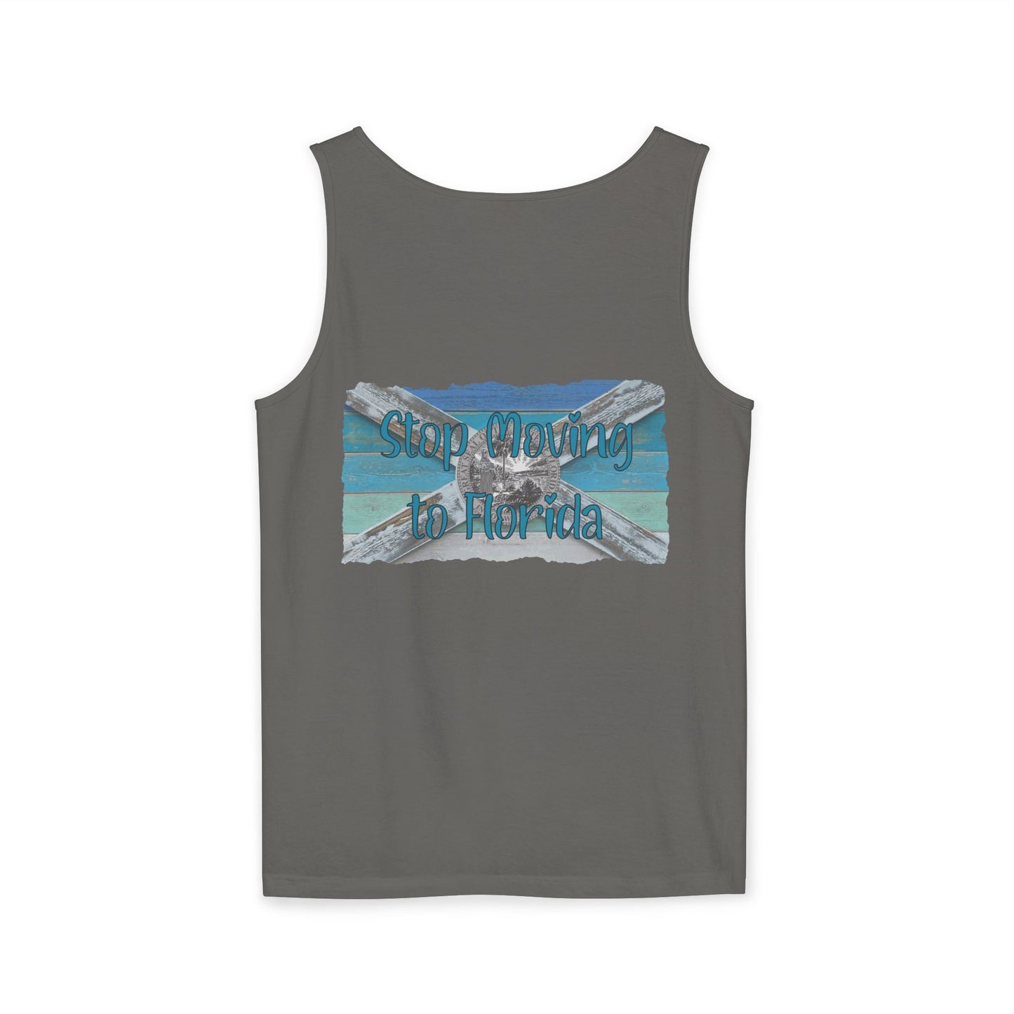 Stop Moving to Florida Relaxed-Fit Tank - The FloBro Show