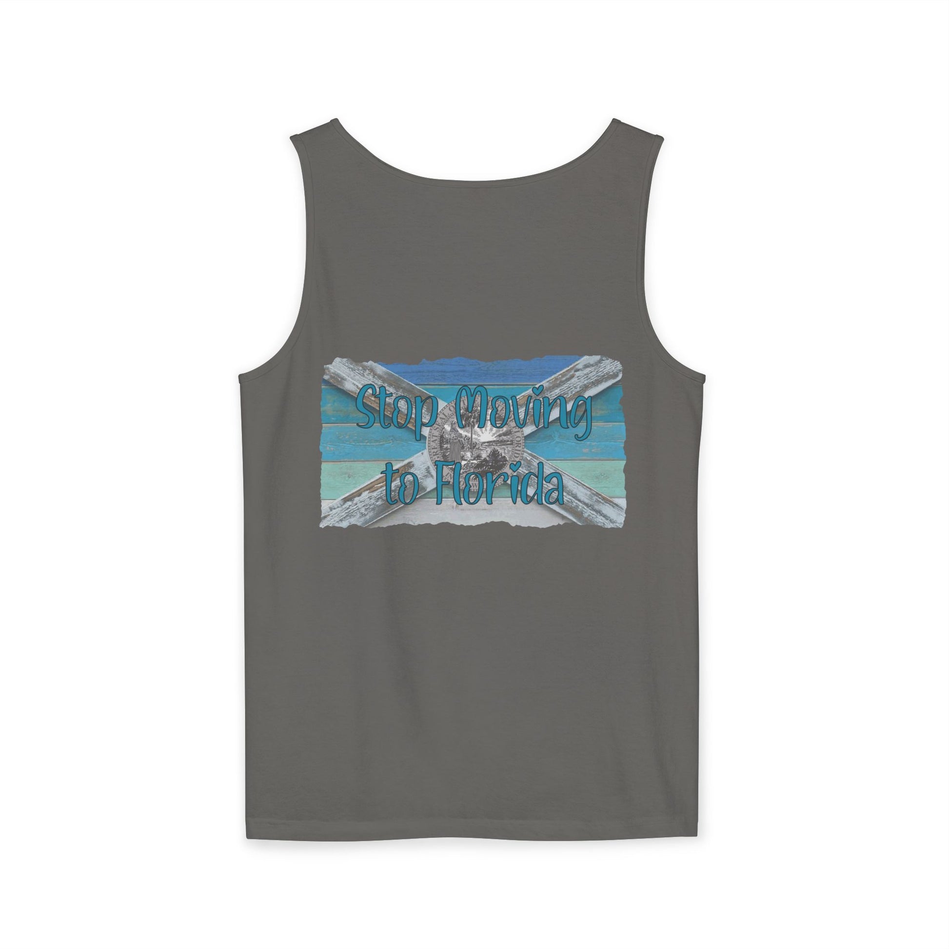 Stop Moving to Florida Relaxed-Fit Tank - The FloBro Show