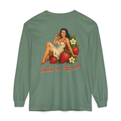 Sweet on Florida Long Sleeve Tee🌸🍓