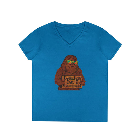 Hank Ain't Havin' It V-Neck Tee - The FloBro Show