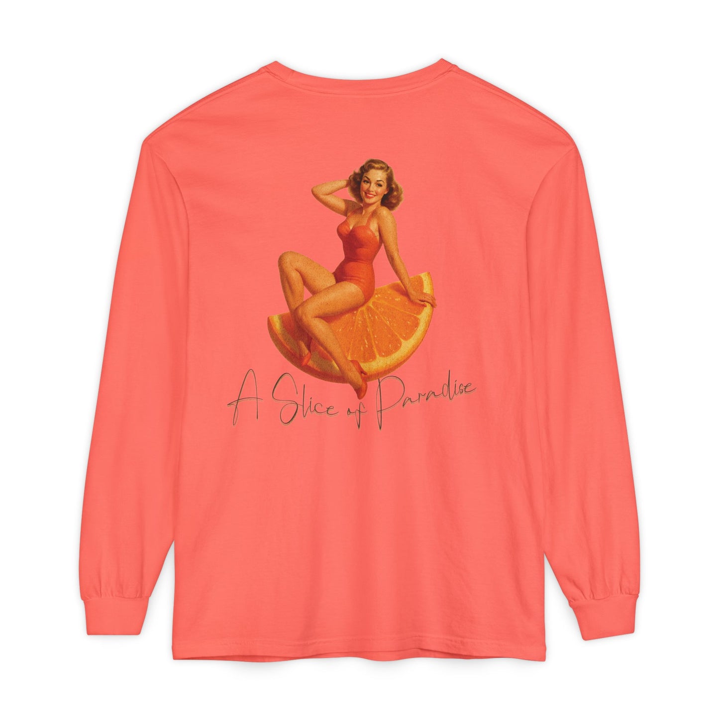 A Slice of Paradise Long Sleeve Tee🌞🍊