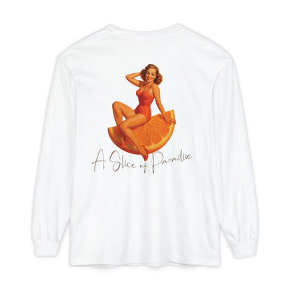 A Slice of Paradise Long Sleeve Tee🌞🍊