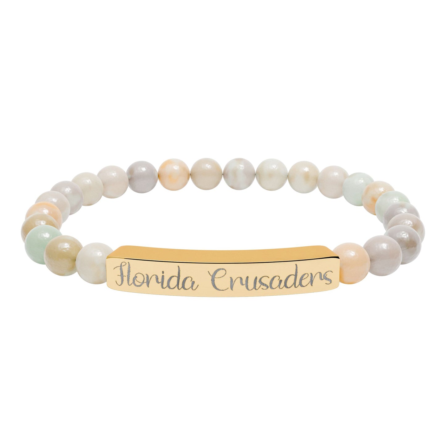 Florida Crusaders Natural Stone Bracelet 💎