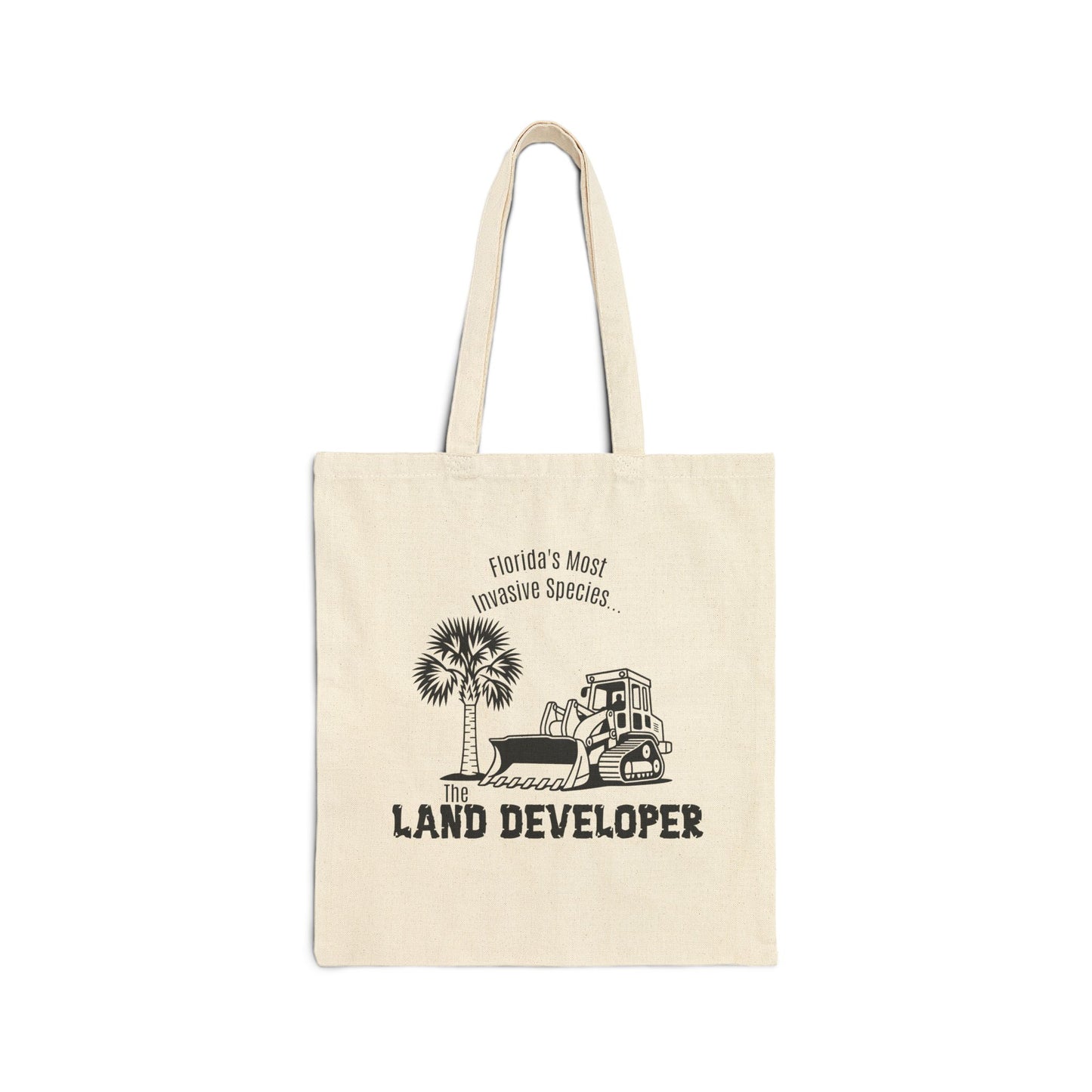 Florida's Most Invasive Species Eco Cotton Canvas Tote